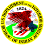 Image of the Bureau of Indian Affairs, Fire Management logo.