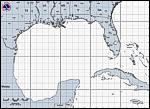 Gulf of Mexico Hurricane Tracking Map