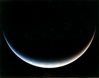 Post-encounter View of Neptune's South Pole
