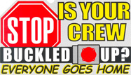 Buckle up campaign logo