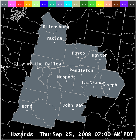 Hazardous Weather Outlook Day 5