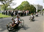 WHITE HOUSE SEND OFF  - Click for high resolution Photo