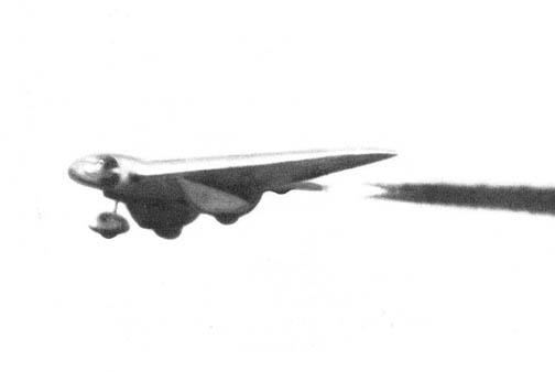 MX 334 in flight