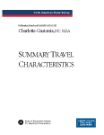 American Travel Survey (ATS) 1995 - Metropolitan Area Summary Travel Characteristics: Charlotte-Gastonia, North Carolina MSA