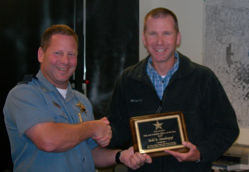 OSP 

Fish & Wildlife Division 2007 "Trooper of the Year"