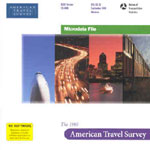 American Travel Survey (ATS) 1995 - Microdata Demographic File (ASCII) CD