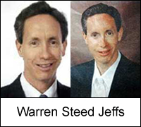 Photographs of and link to Warren Steed Jeffs