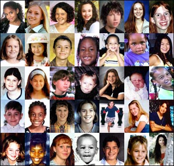 Photograph of missing kids