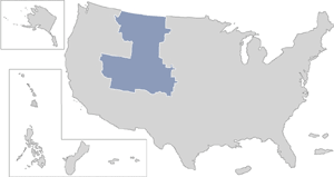 VISN 19: Rocky Mountain Network Map