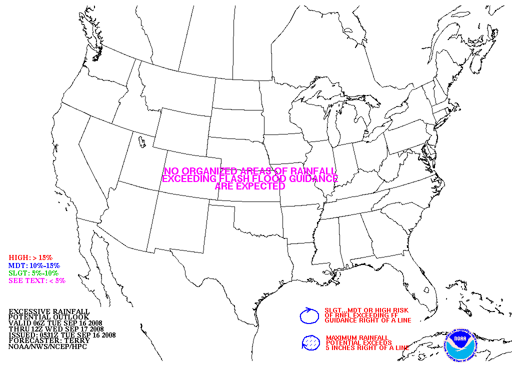 Excessive Rainfall Outlook image from HPC