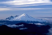 View of Mt. Baker from the North Mountain Lookout.