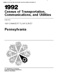 Commodity Flow Survey (CFS) 1993: Pennsylvania