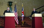 LONDON PRESS CONFERENCE - Click for high resolution Photo