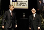 EXCELLENCE IN PUBLIC SERVICE - Click for high resolution Photo