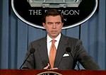 PENTAGON PRESS BRIEFING - Click for high resolution Photo