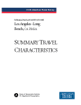 American Travel Survey (ATS) 1995 - Metropolitan Area Summary Travel Characteristics: Los Angeles-Long Beach, California PMSA