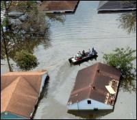 Photograph of Area Flooded by Hurricane Katrina