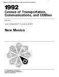 Commodity Flow Survey (CFS) 1993: New Mexico