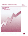 Commodity Flow Survey (CFS) 1997: Metropolitan Areas (UT) - Salt Lake City-Ogden, UT MSA