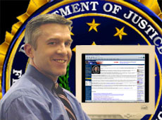 Graphic including photograph of Special Agent Chad H.