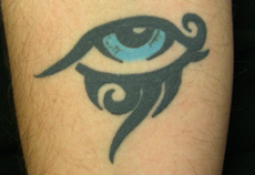 Photograph of a tattoo