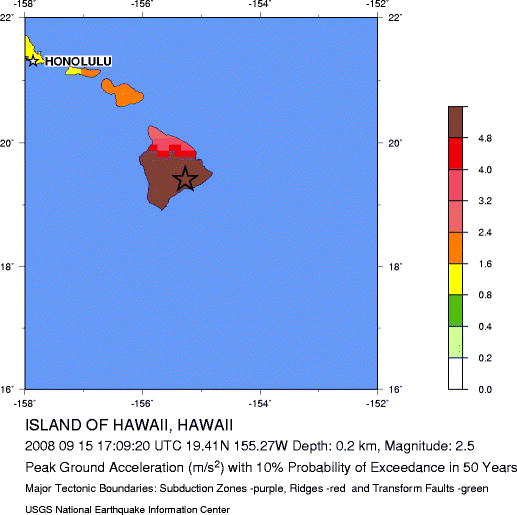 Seismic Hazard Map