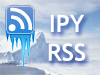 Iceberg image superimposed with IPY RSS logo