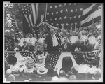 President Taft speaking at Manassas Court House