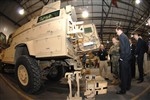 VICE CHAIRMAN TOURS MRAP FACILITY - Click for high resolution Photo