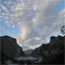 Altocumulus clouds over Yosemite Valley