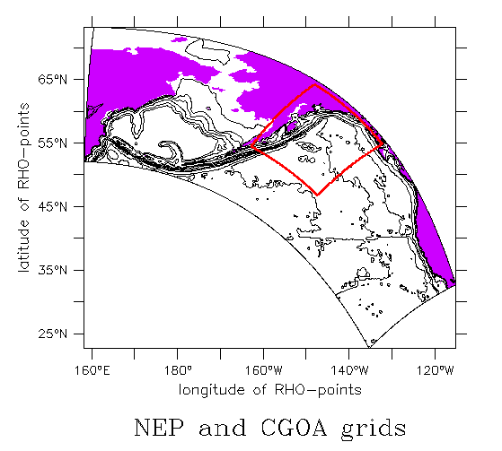 northeast pacific grid
