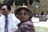 Lori Arviso Alvord's father and paternal grandmother at her graduation from Stanford Medical School, 1985