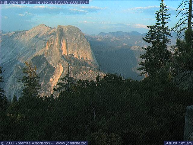 View east from Sentinel Dome