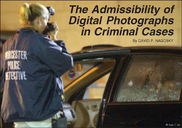 A photo of police detective taking a  photo of a car window shattered by a gun shot