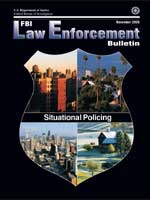 November 2005 Law Enforcement Bulletin cover