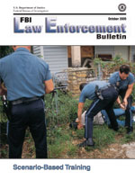 October 2005 Law Enforcement Bulletin cover