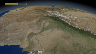 This animation shows landcover changes as we zoom over Western Asia.  This version is in HD widescreen format.
