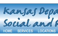 banner for kansas department of social and rehabilitation services website