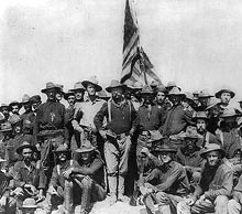 Colonel Roosevelt and his Rough Riders