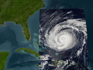 Hurricane Jeanne, September 23, 2004, Aqua Satellite