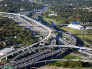 I-10 and I-45 interchange in Houston