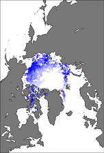 Northern Hemisphere sea ice trends in concentration