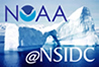 NOAA @ NSIDC Logo