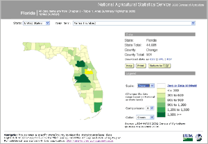 Image showing Interactive Statistical Mapping Application for the Florida