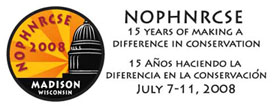 Logo of the 2008 NOPHNRCSE Annual Training Conference