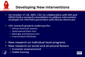 Developing New Intervention