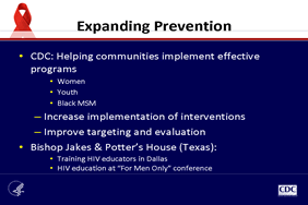 Expanding Prevention