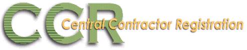 CCR - Central Contractor Registration Logo