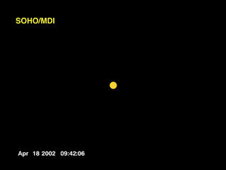Opening view of SOHO-MDI data