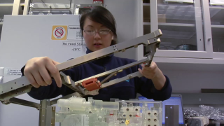This video profiles Synthia Tonn, a junior engineer responsible for SAM's ground support equipment as well as its 'plumbing,' or the series of tiny, winding gas lines that connect SAM's various instruments.